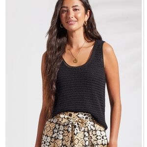Crochet loose fit tank